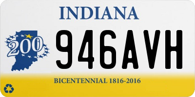 IN license plate 946AVH