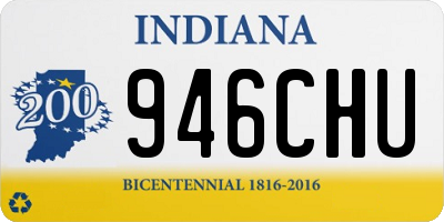 IN license plate 946CHU