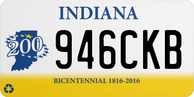 IN license plate 946CKB