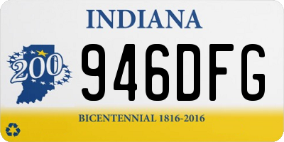 IN license plate 946DFG