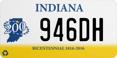 IN license plate 946DH