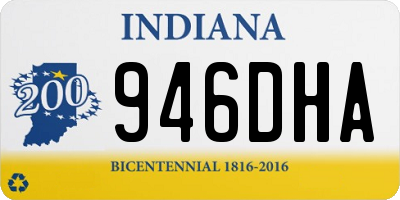 IN license plate 946DHA