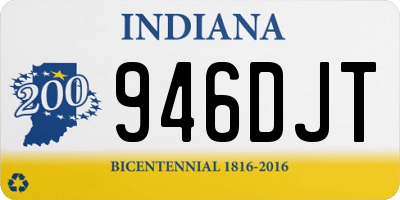 IN license plate 946DJT