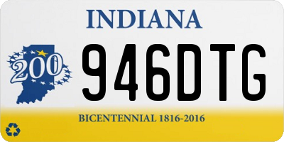 IN license plate 946DTG