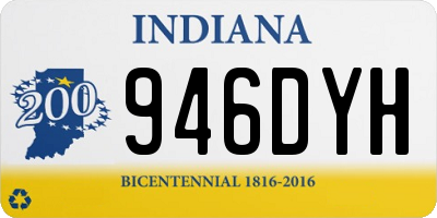 IN license plate 946DYH