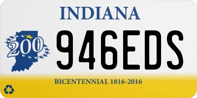 IN license plate 946EDS