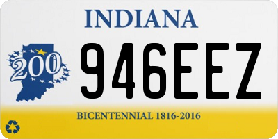 IN license plate 946EEZ