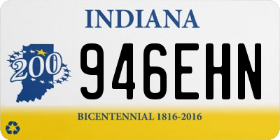 IN license plate 946EHN