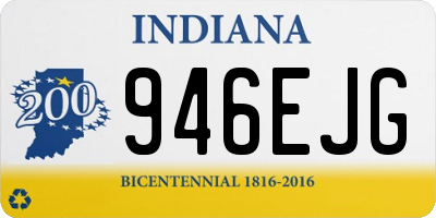 IN license plate 946EJG