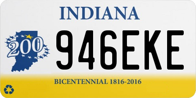 IN license plate 946EKE