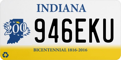 IN license plate 946EKU