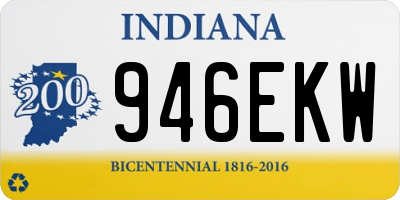 IN license plate 946EKW