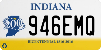 IN license plate 946EMQ