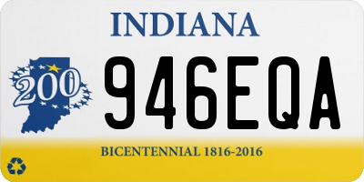 IN license plate 946EQA
