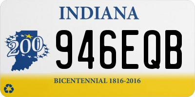 IN license plate 946EQB