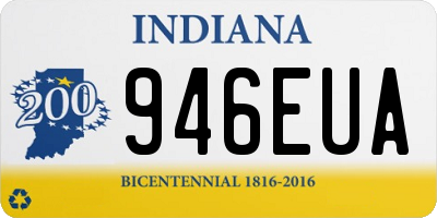 IN license plate 946EUA