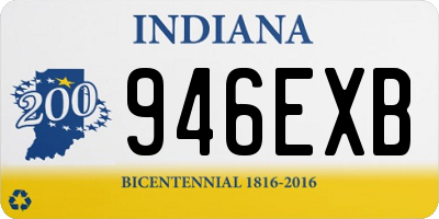 IN license plate 946EXB