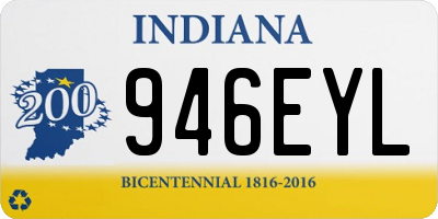 IN license plate 946EYL