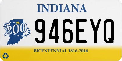 IN license plate 946EYQ