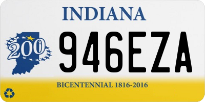 IN license plate 946EZA