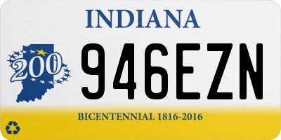 IN license plate 946EZN