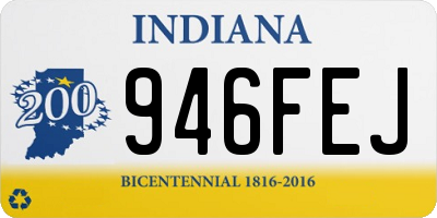 IN license plate 946FEJ