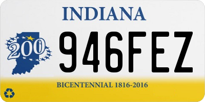 IN license plate 946FEZ