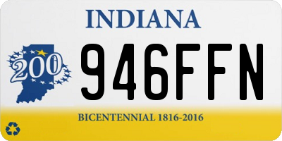 IN license plate 946FFN