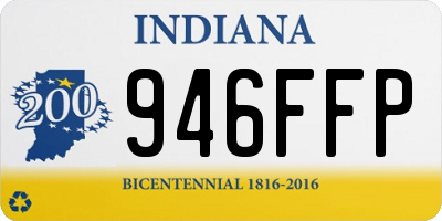 IN license plate 946FFP