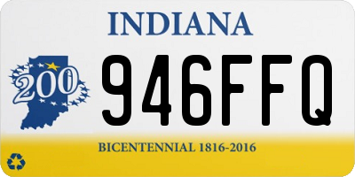 IN license plate 946FFQ