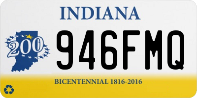 IN license plate 946FMQ
