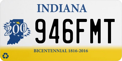 IN license plate 946FMT