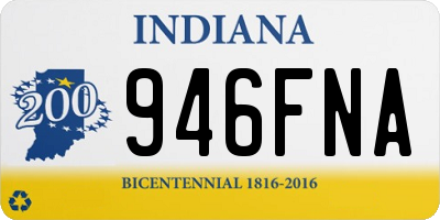 IN license plate 946FNA