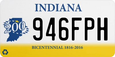 IN license plate 946FPH