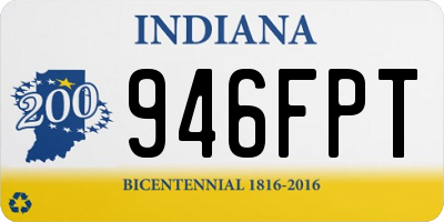 IN license plate 946FPT