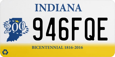 IN license plate 946FQE