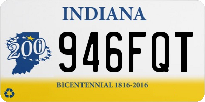 IN license plate 946FQT