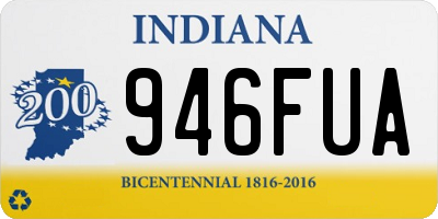 IN license plate 946FUA