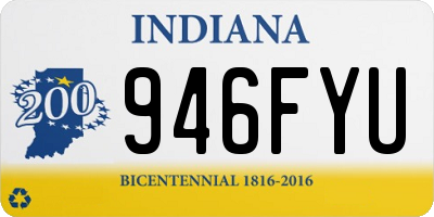 IN license plate 946FYU