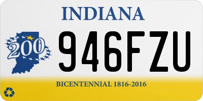 IN license plate 946FZU