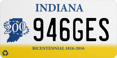 IN license plate 946GES