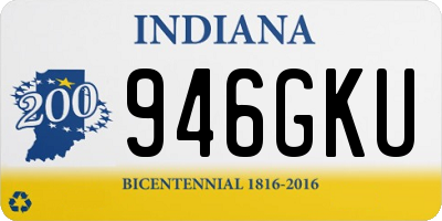 IN license plate 946GKU
