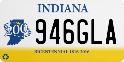 IN license plate 946GLA