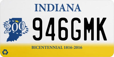IN license plate 946GMK