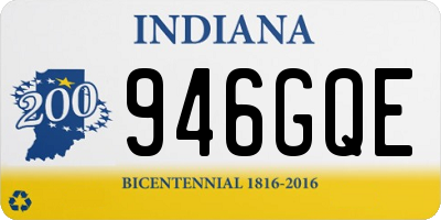 IN license plate 946GQE