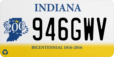 IN license plate 946GWV