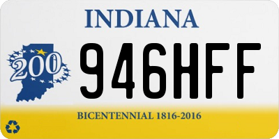 IN license plate 946HFF