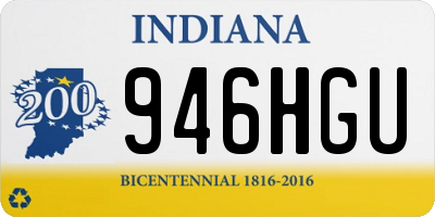 IN license plate 946HGU