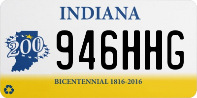 IN license plate 946HHG