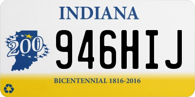 IN license plate 946HIJ